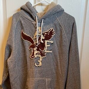 Men's American Eagle fleece lined hoodie